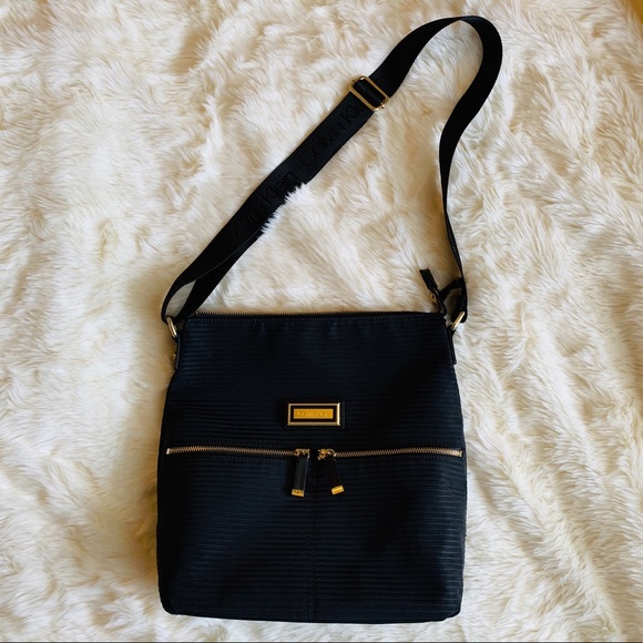 Calvin Klein Handbags - SALE | Calvin Klein Black Adjustable Shoulder Bag